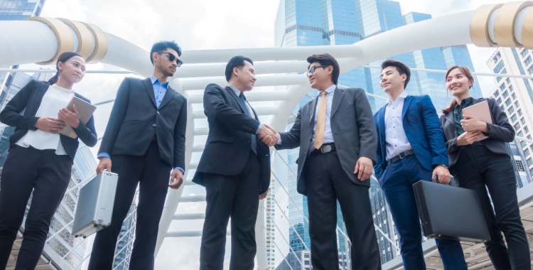 Coreporate board meeting in Palo Alto